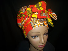 Load image into Gallery viewer, African Print Head Wrap

