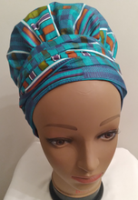 Load image into Gallery viewer, Kente African Print Head Wrap
