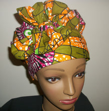 Load image into Gallery viewer, African Print Head Wrap
