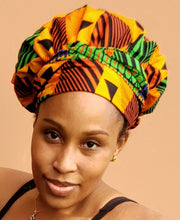 Load image into Gallery viewer, African Print Head wrap
