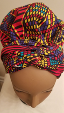 Load image into Gallery viewer, African Print Head Wrap
